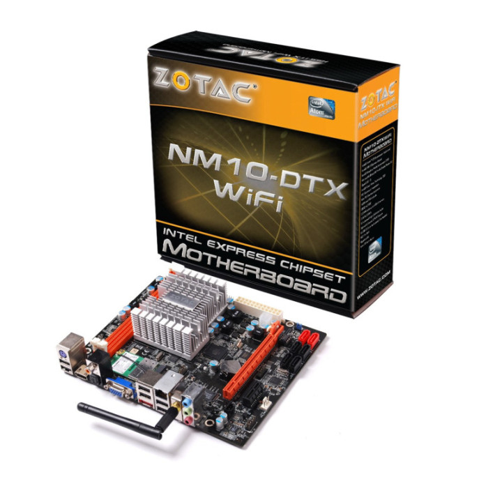 PB ZOTAC ATOM DTX NM10-B-E D510 WiFi