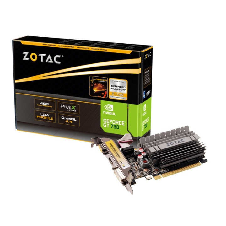 ZOTAC GeForce GT 730 4GB ZONE Edition