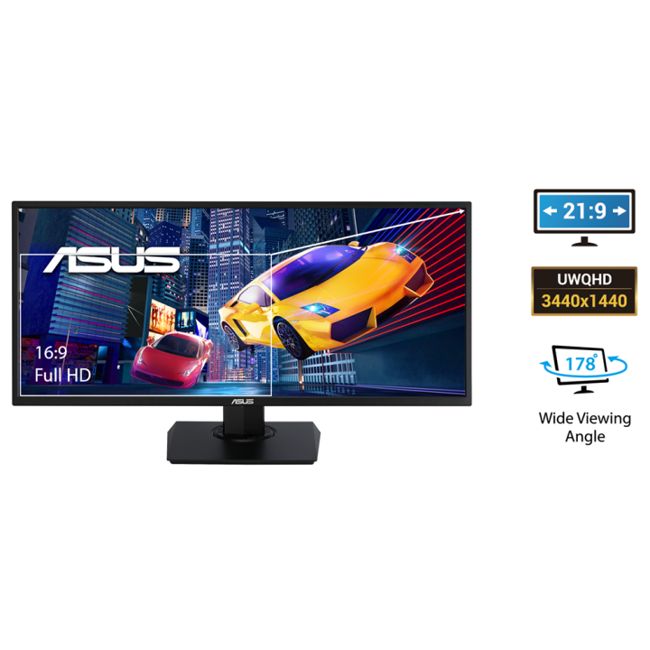 ASUS VP348QGL Monitor – 34-inch, UWQHD (3440 x 144
