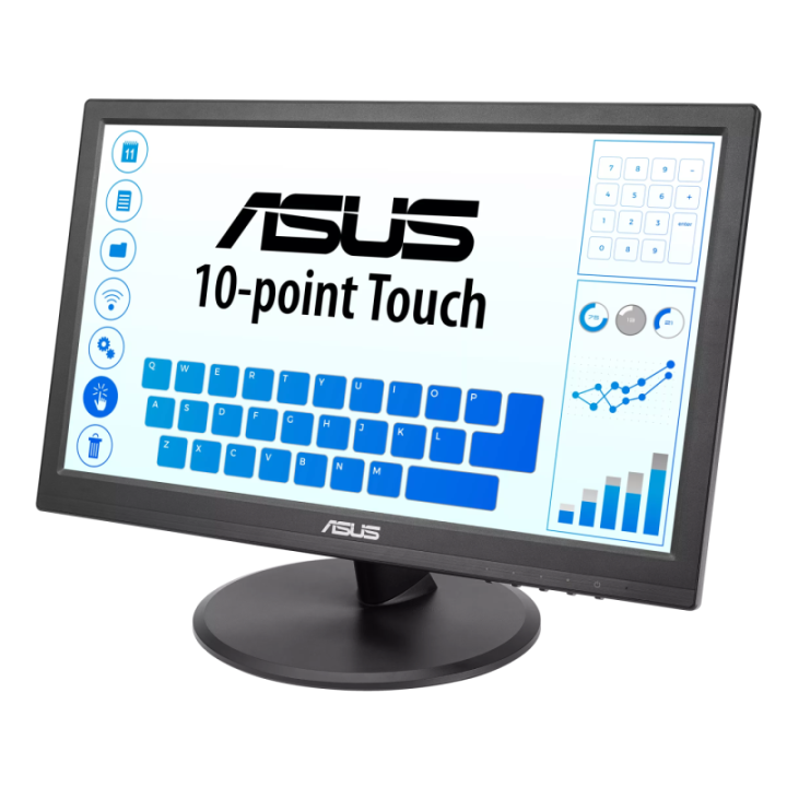ASUS VT168HR Touch Monitor - 15.6" (1366x768), 10-