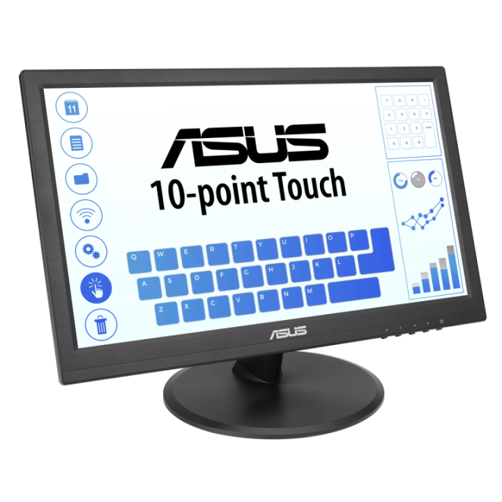 ASUS VT168HR Touch Monitor - 15.6" (1366x768), 10-