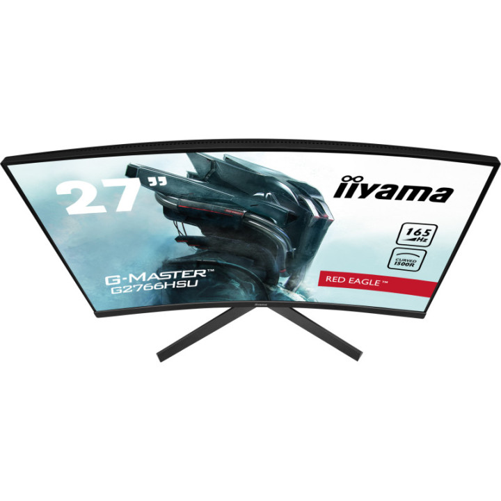 Iiyama 27" Curved Panel BLACK G2766HSU-B1