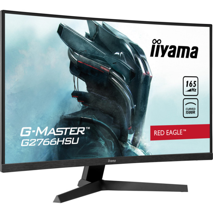 Iiyama 27" Curved Panel BLACK G2766HSU-B1