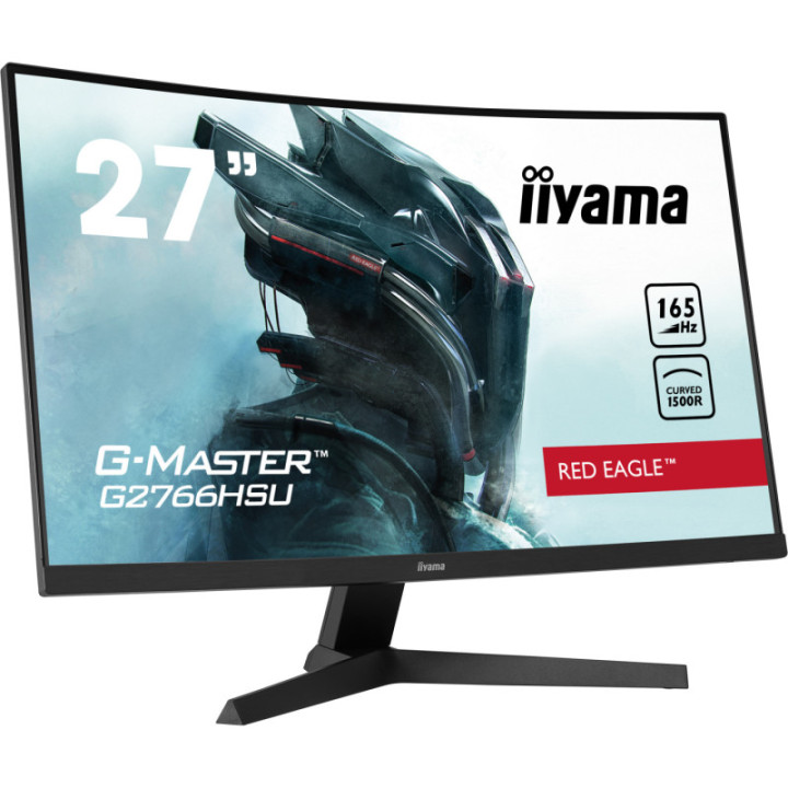 Iiyama 27" Curved Panel BLACK G2766HSU-B1
