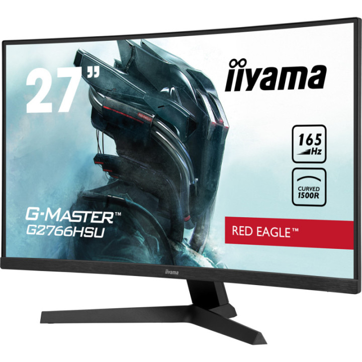 Iiyama 27" Curved Panel BLACK G2766HSU-B1