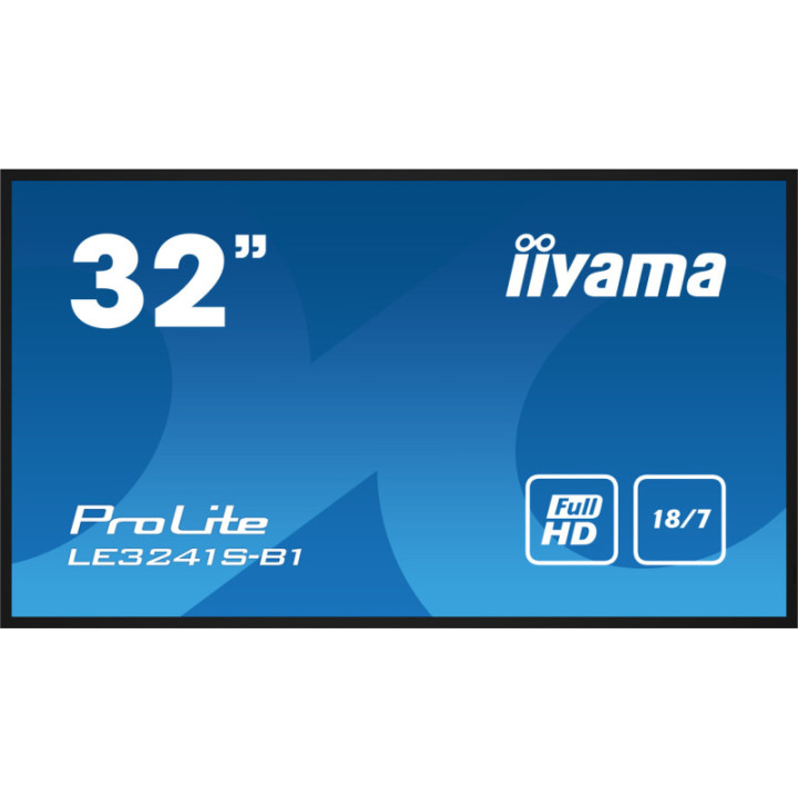 Iiyama 32" LCD FHD BLACK LE3241S-B1