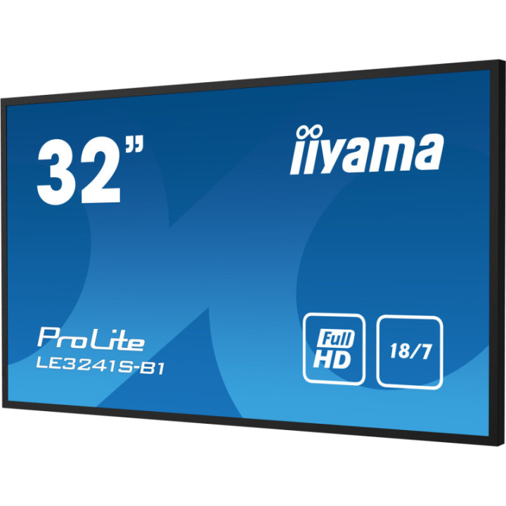 Iiyama 32" LCD FHD BLACK LE3241S-B1