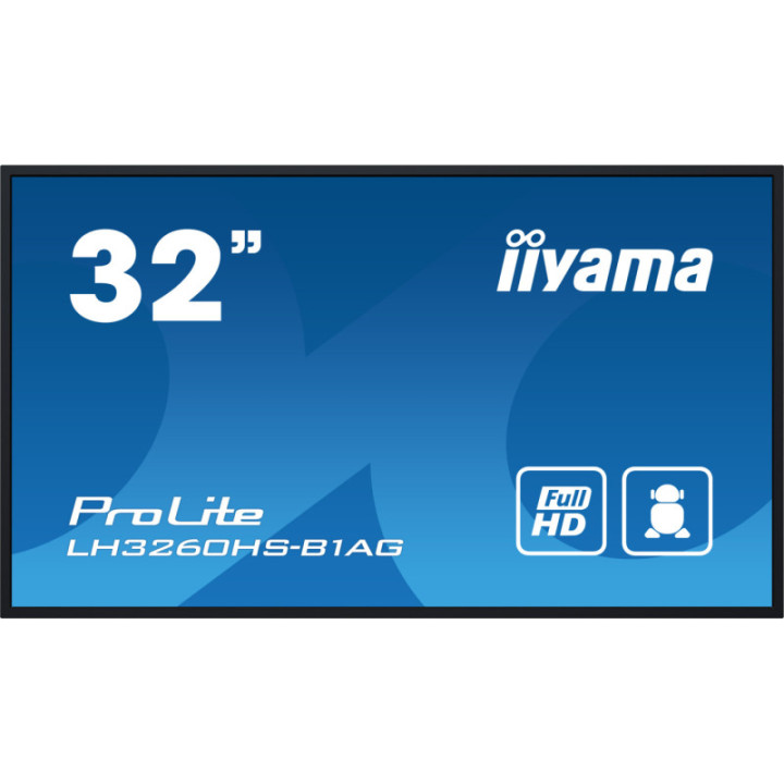 Iiyama 32" FHD BLACK LH3260HS-B1AG