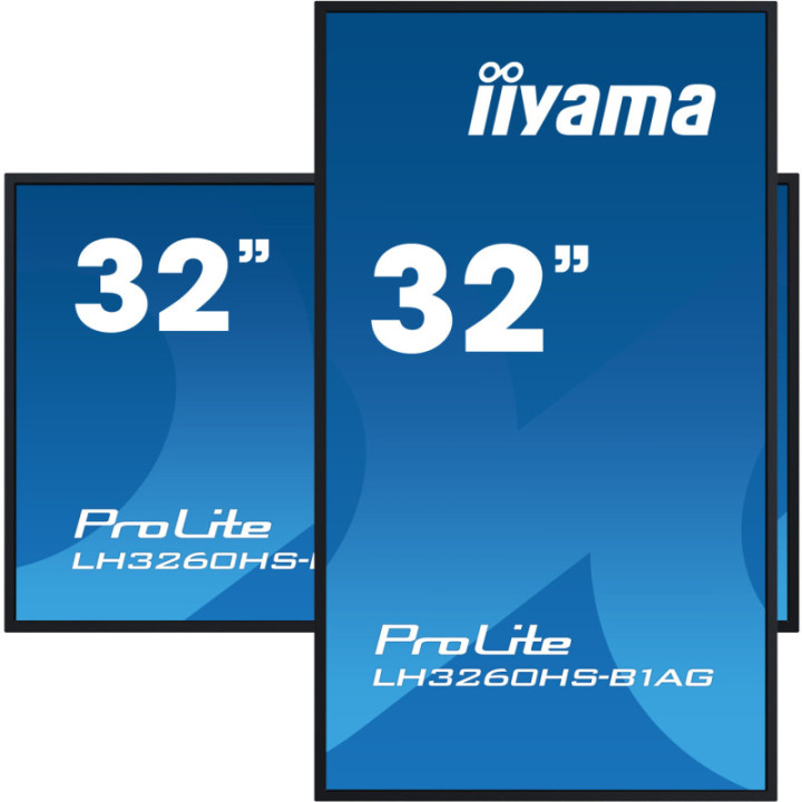 Iiyama 32" FHD BLACK LH3260HS-B1AG