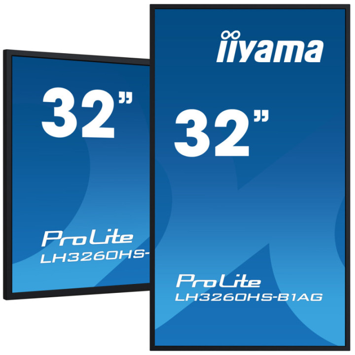 Iiyama 32" FHD BLACK LH3260HS-B1AG