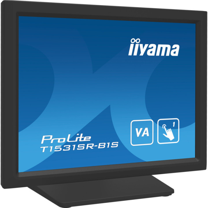 Iiyama 15" 4:3 Resistive BLACK T1531SR-B1S