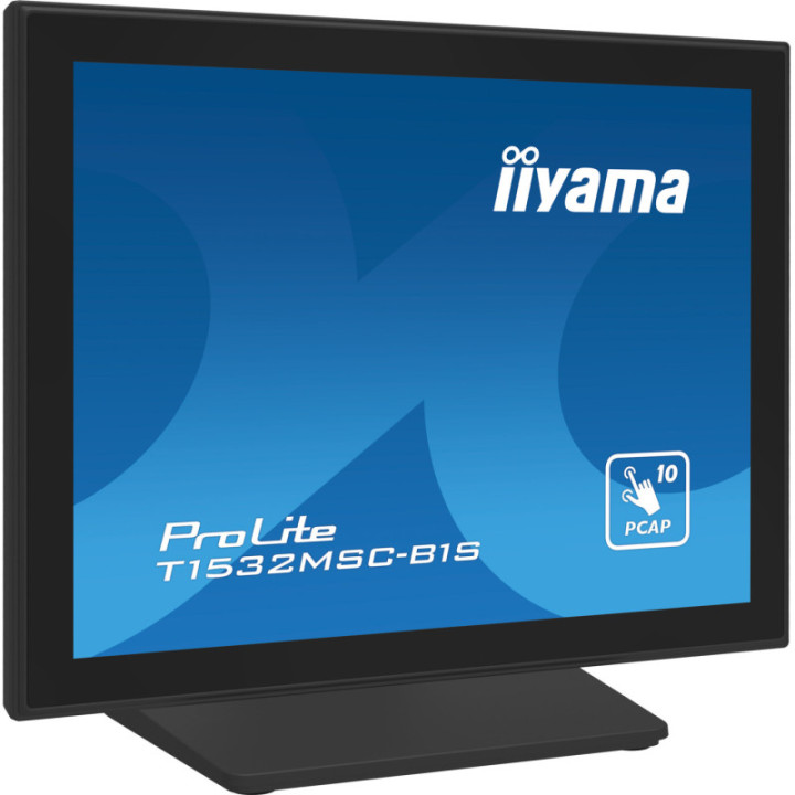 Iiyama 15" 5:4 PCAP 10P  BLACK T1532MSC-B1S