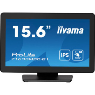 Iiyama 15,6" PCAP 10P Touch BLACK T1633MSC-B1