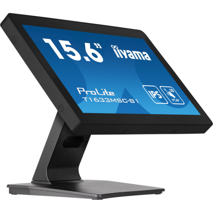 Iiyama 15,6" PCAP 10P Touch BLACK T1633MSC-B1