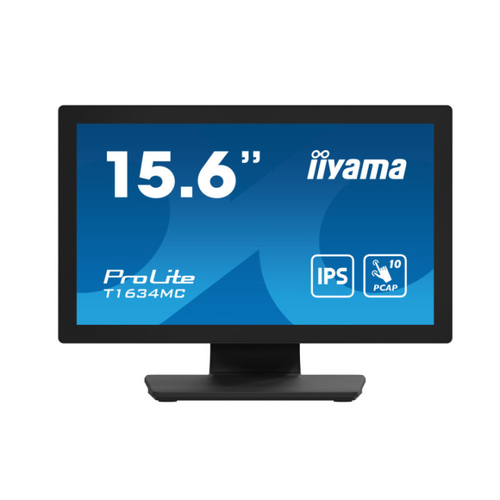 Iiyama 15,6" PCAP 10P Touch BLACK T1634MC-B1S