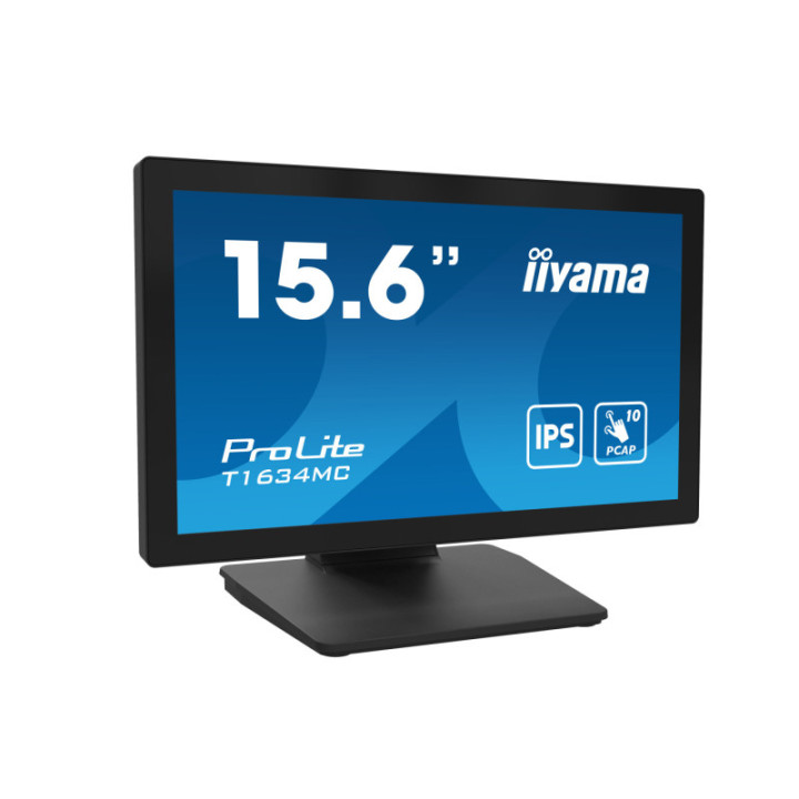 Iiyama 15,6" PCAP 10P Touch BLACK T1634MC-B1S