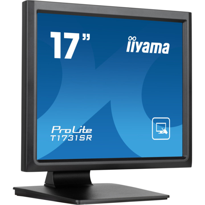 Iiyama 17" 5:4 BLACK Res. Touch T1731SR-B1S