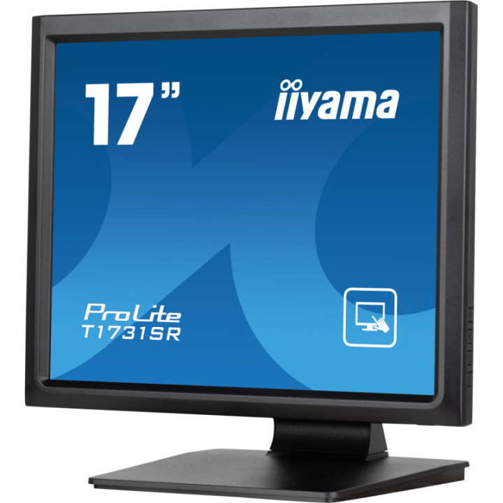 Iiyama 17" 5:4 BLACK Res. Touch T1731SR-B1S