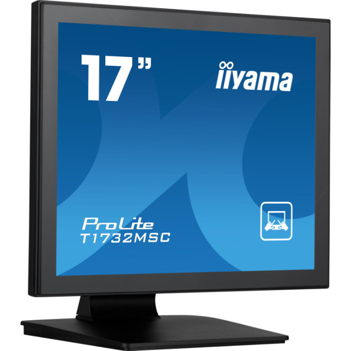 Iiyama 17" 5:4 BLACK PCAP 10P Touch T1732MSC-B1SAG