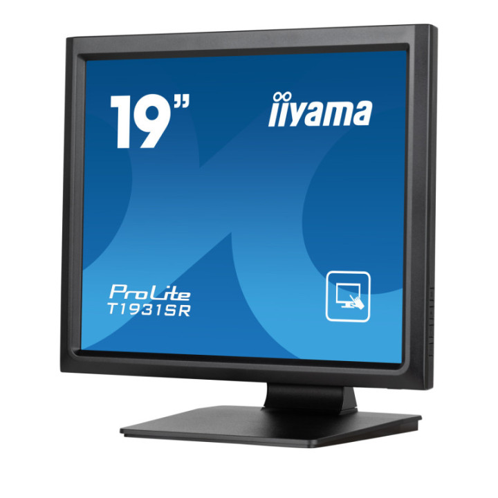 Iiyama 19" 5:4 BLACK Res. Touch T1931SR-B1S