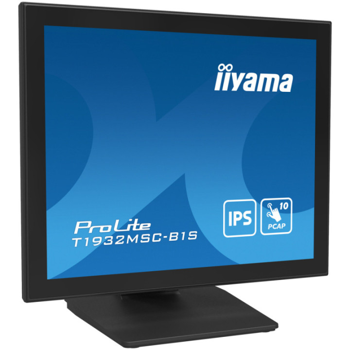 Iiyama 19" 5:4 PCAP 10P Touch T1932MSC-B1S BLACK