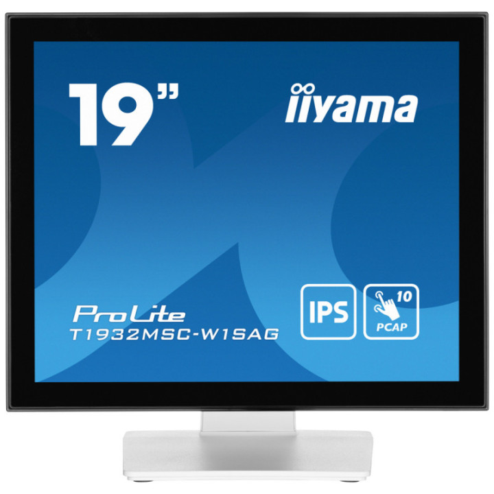 Iiyama 19" 5:4 PCAP 10P Touch T1932MSC-W1SAG White