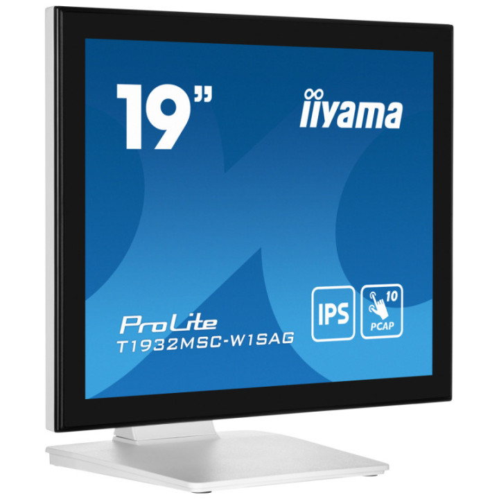 Iiyama 19" 5:4 PCAP 10P Touch T1932MSC-W1SAG White