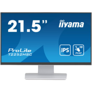 Iiyama 21,5" PCAP 10P Touch White T2252MSC-W2