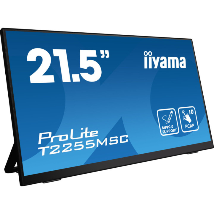 Iiyama 22" PCAP 10P Touch BLACK T2255MSC-B1