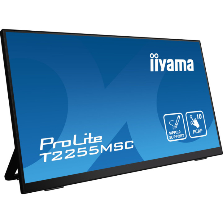Iiyama 22" PCAP 10P Touch BLACK T2255MSC-B1