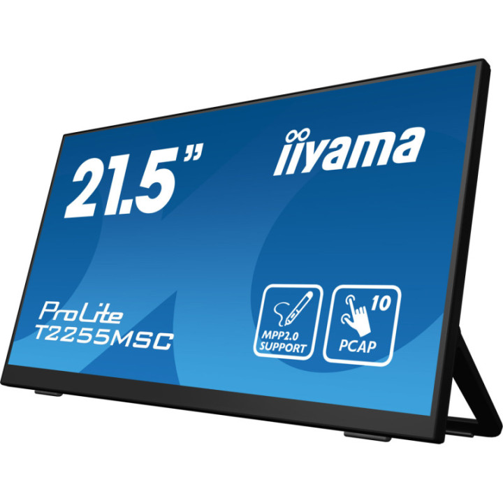 Iiyama 22" PCAP 10P Touch BLACK T2255MSC-B1