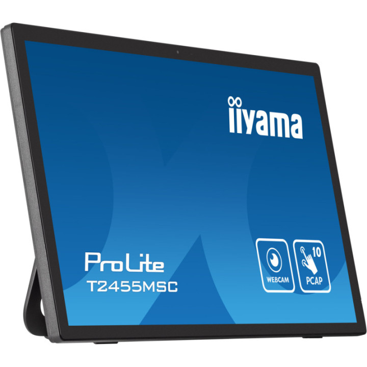 Iiyama 24" PCAP 10P Touch BLACK T2455MSC-B1