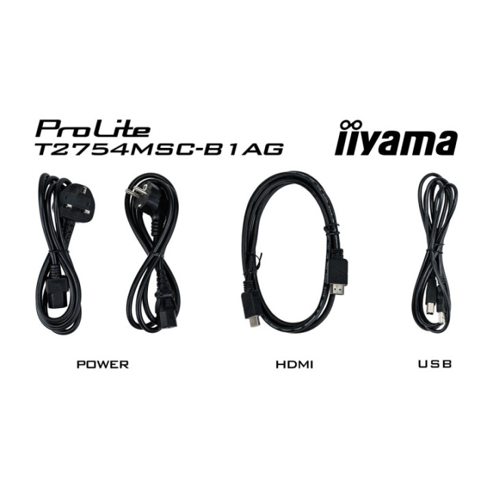 Iiyama 27" PCAP 10P Touch T2754MSC-B1AG