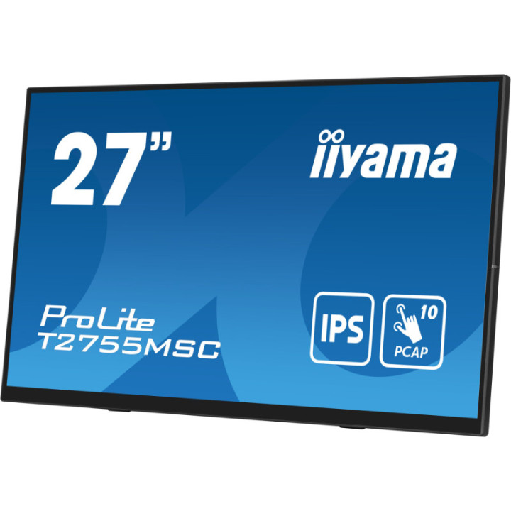 Iiyama 27" PCAP 10P Touch BLACK T2755MSC-B1