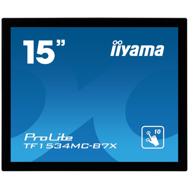 Iiyama 15" 4:3 PCAP 10P Touch TF1534MC-B7X