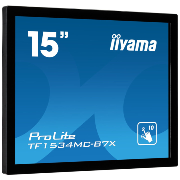 Iiyama 15" 4:3 PCAP 10P Touch TF1534MC-B7X