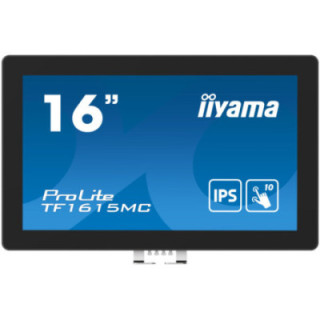 Iiyama 15.6" 16:9 PCAP 10P Touch TF1615MC-B1