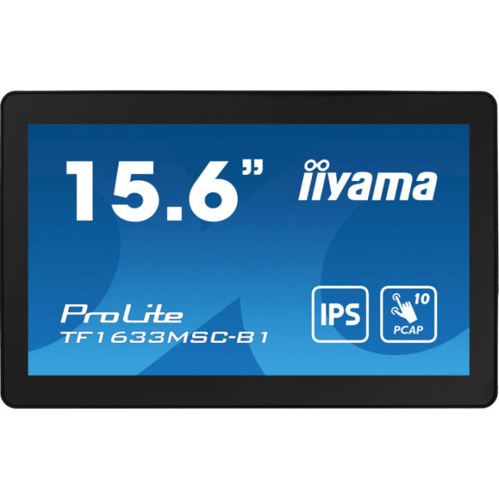 Iiyama 15,6" PCAP 10P Touch TF1633MSC-B1