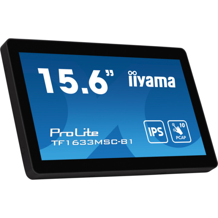 Iiyama 15,6" PCAP 10P Touch TF1633MSC-B1