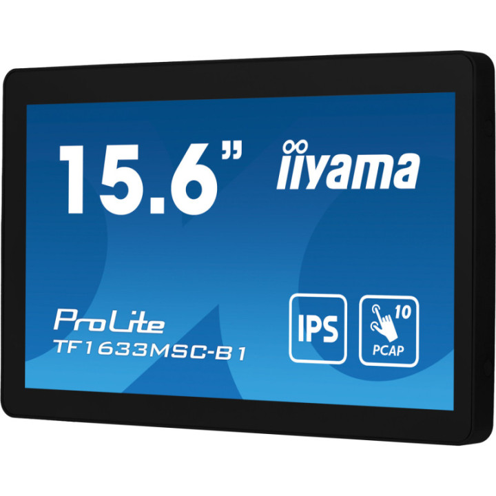 Iiyama 15,6" PCAP 10P Touch TF1633MSC-B1