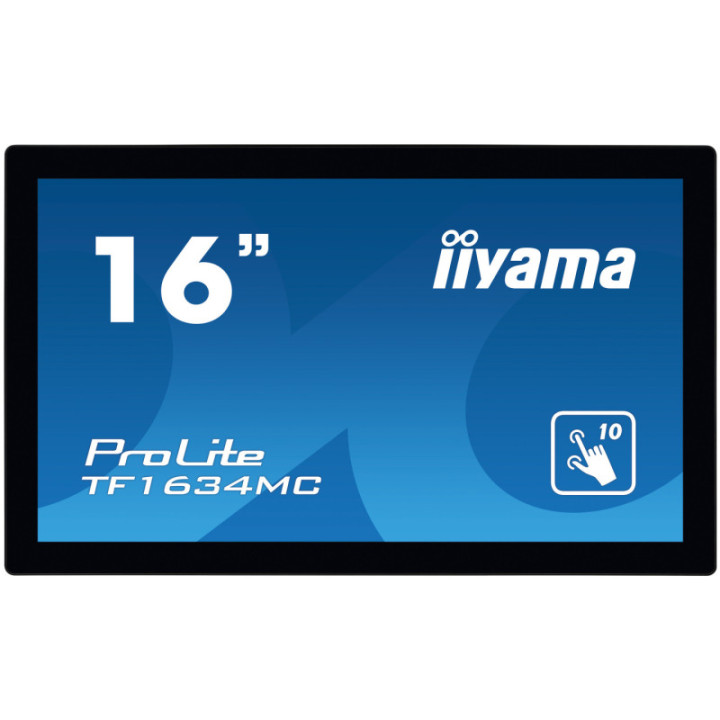 Iiyama 15" 16:9 PCAP 10P Touch TF1634MC-B8X