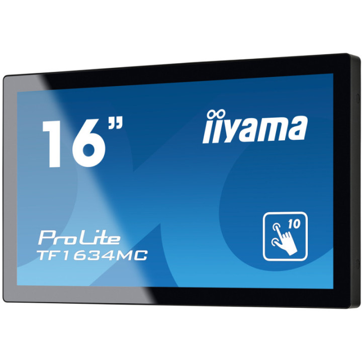 Iiyama 15" 16:9 PCAP 10P Touch TF1634MC-B8X