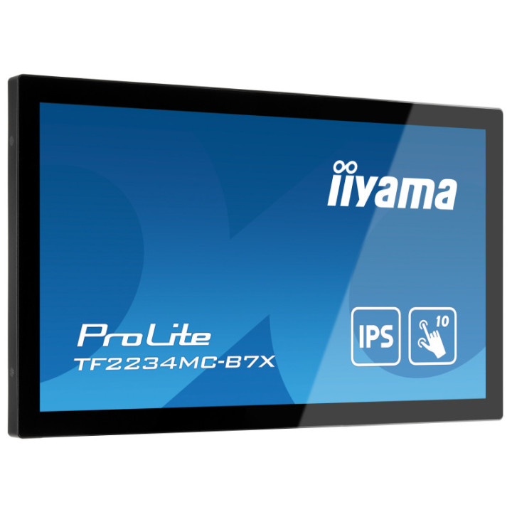Iiyama 21,5" PCAP 10P BLACK TF2234MC-B7X