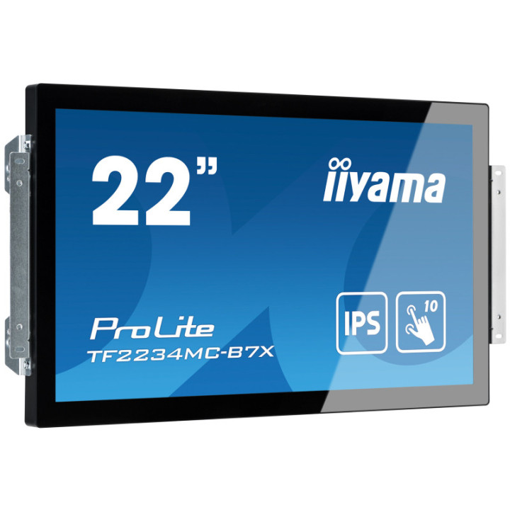 Iiyama 21,5" PCAP 10P BLACK TF2234MC-B7X