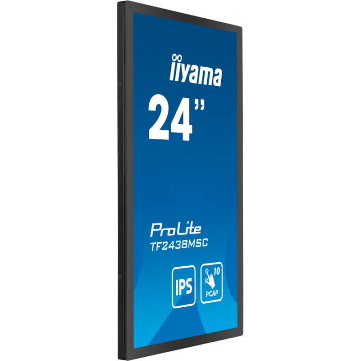 Iiyama 24" PCAP 10P Touch BLACK TF2438MSC-B1