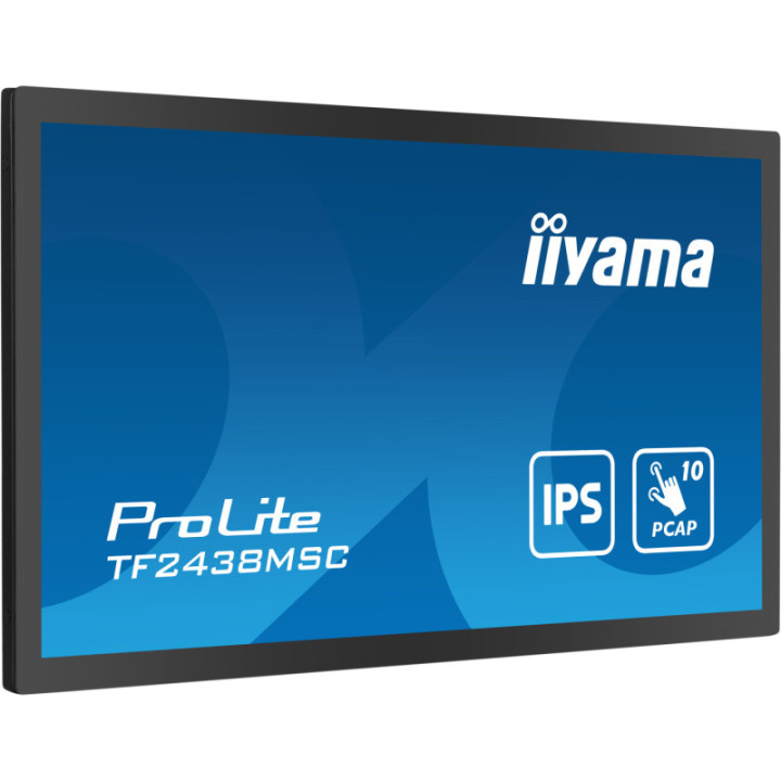 Iiyama 24" PCAP 10P Touch BLACK TF2438MSC-B1