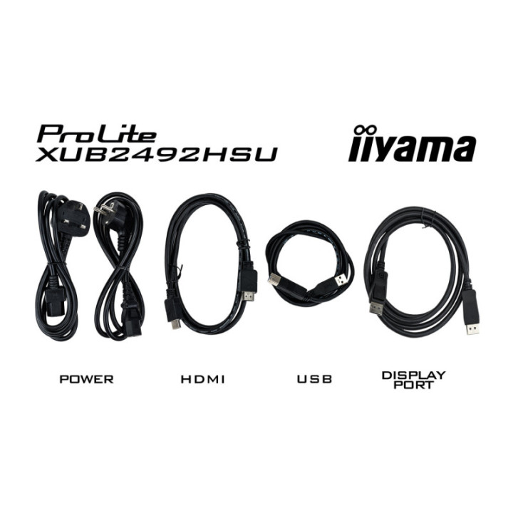 Iiyama 24" Prolite XUB2492HSU-W6
