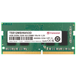 DDR4 SODIMM 4GB 3200Mhz Transcend
