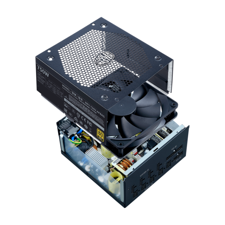 V Gold V2 750W W-CASE A/EU Cable