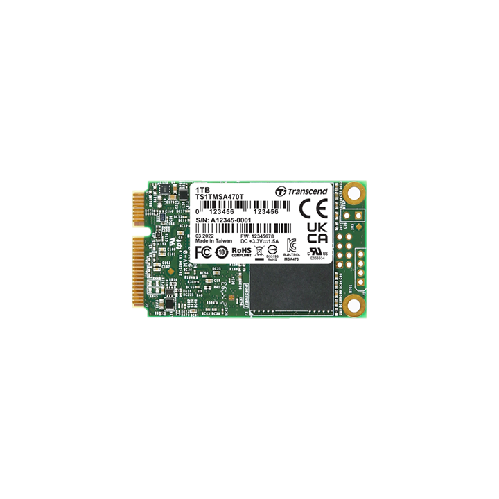 256Gb SSD mSATA Transcend TS256GMSA470T